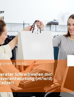Verkaufsberater Schreibwaren mit Sortimentsverantwortung (m/w/d) Vollzeit / Teilzeit - Starnberg