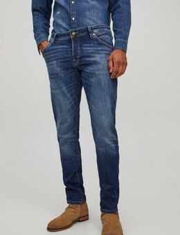Jack & Jones Slim-fit-Jeans JJIGLENN – Slim-Fit-Jeans mit niedriger Leibhöhe Used, modisch, slim fit, Denim/Jeans