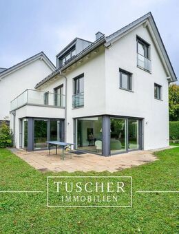 Exklusive DHH mit eingewachsenem Süd-/Westgarten in toller Wohnlage! - Neubiberg