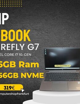 HP Zbook Firefly 14 G7,Intel i7-10610U,16GB Ram,256GB NVME - Frankfurt (Main) Griesheim