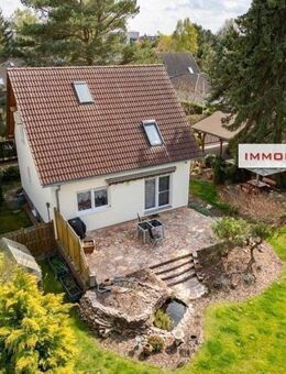 IMMOBERLIN.DE - Adrettes Einfamilienhaus mit Gartenidylle in familiärer Lage - Berlin