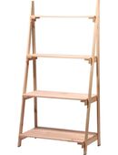 Dobar Blumenregal mit 4 Ablageflächen Regal Holzregal #58465 in 75217