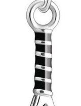 THOMAS SABO Charm-Einhänger Tennisschläger mit weißer Perle, 2173-158-21, mit Süßwasserzuchtperle