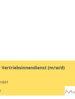 Mitarbeiter Vertriebsinnendienst (m/w/d) - München