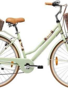 Bikestar Cityrad, 7 Gang Shimano RD-TY21 Schaltwerk, Kettenschaltung, für Damen, Kettenschaltung