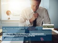 Mitarbeiter Hausverwaltung - Schwerpunkt Nebenkostenabrechnung (m/w/d) - Limburg (Lahn)