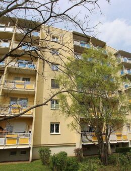 Mit dem Aufzug ins neue Zuhause. Schöne 2-Raumwohnung mit Blick ins Grüne. Bald verfügbar. - Gera