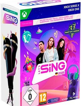 Let's Sing 2025 German Version [+ 2 Mics] Xbox One