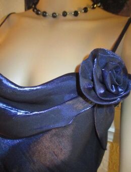 NEU* Edles Designer * Rosen * Romantik * Chiffon * Organza * Abend- Ball- Kleid mit Stola * Gr. 36- 38/ S, royal- blau * - Riedlingen Zentrum