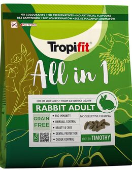 Tropifit All in 1 Rabbit Adult - 1,75 kg