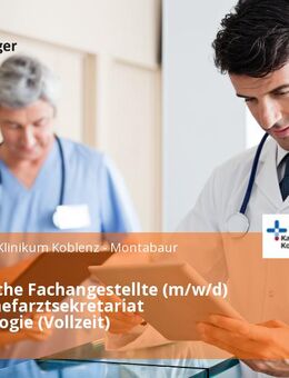Medizinische Fachangestellte (m/w/d) für das Chefarztsekretariat Rhythmologie (Vollzeit) - Koblenz