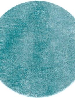 Paco Home Teppich Cadiz 630, rund, Höhe: 14 mm, Kurzflor, Uni-Farben, besonders weich, waschbar, Wohnzimmer
