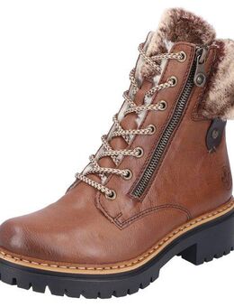 Rieker Winterstiefelette mit Fellimitat am Schaft