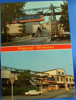 Wuppertals Geschichte / Wuppertal Oberbarmen -- Alte Postkarte - Wuppertal
