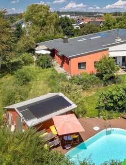 Mehrgenerationenhaus 3075m² Naturgarten Pool+Gartensauna Ortsrandlage ideal für Hobby/Beruf u Wohnen - Taunusstein