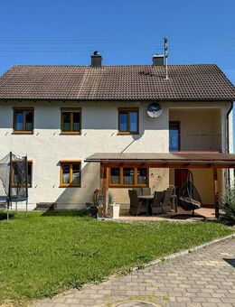 Renoviertes Einfamilienhaus mit großer Werkstatthalle auf schönem Grundstück - Peißenberg