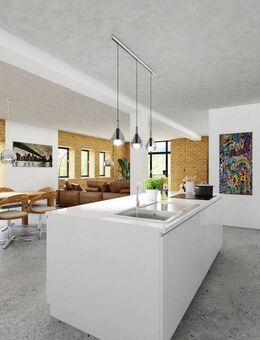 Art Loft am See mit 85 % AFA *** autarke Energieversorgung Strom Wärme +++2 große Balkone +++ - Borna