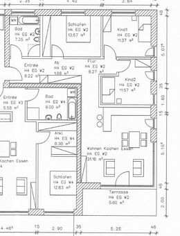 3- Zimmer Wohnung mit hochwertiger Einbauküche und Terrasse - Nittenau