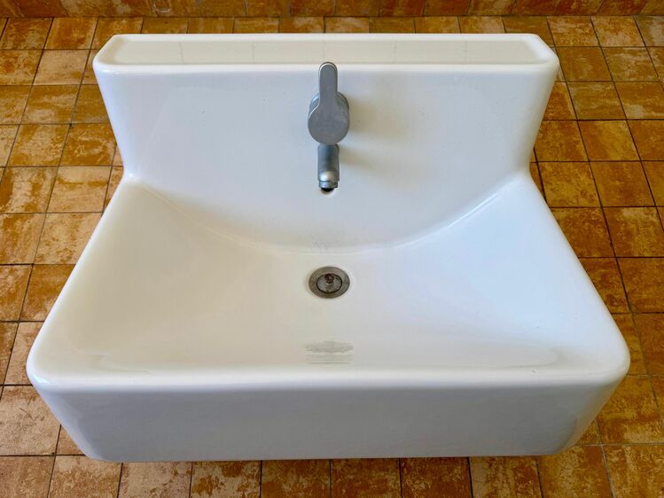 IKEA ÅNN Design 70er Jahre Design Waschbecken Waschtisch 60 x 45 cm weiß - Düsseldorf