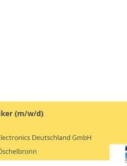 Mechatroniker (w/m/d) - Niefern-Öschelbronn