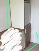 Ikea Knoxhult schränke + Kühlschrank + Gefrierschrank zu verschenken in 38114
