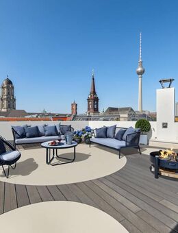 Ultraluxuriöses Penthouse in Mitte mit Panoramablick und direktem Blick auf den ikonischen Fernsehturm - Berlin