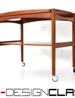 wie neu! Poul Hundevad Mid Century Teak Servierwagen Vintage 1960 - Hamminkeln Zentrum