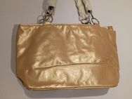 Handtasche CHIARA AMBRA gelb gold Perlen beige NEU Beauty Wellness Fashion 13894 - Essen