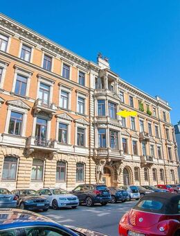 Exklusive 3-Raum-Eigentumswohnung: Sanierter Altbau, mit Balkon, hohe Decken, Stuck - TOP Lage - Leipzig