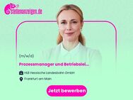 Prozessmanager und Betriebsleiter (w/m/d) - Frankfurt (Main)