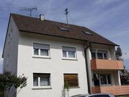Attraktive 4 Zimmer Wohnung im Hochpaterre in Dreifamilienhaus mit Garage - Wendlingen (Neckar)