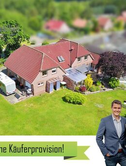 Neue Heizung, hochwertig ausgestattet: Modernes Wohn- und Geschäftshaus in Friedeburg! - Friedeburg