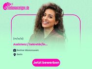 Assistenz / Sekretär/in (m/w/d) - Berlin