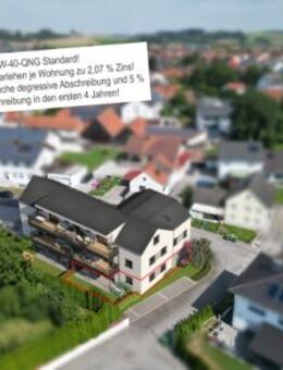 Essenbach Living - Stilvolle 2-Zimmerwohnung mit großzügigem Garten! - Essenbach