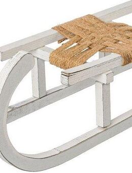 Creativ deco Weihnachtsfigur Weihnachtsdeko (1 St), Dekoschlitten