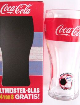 Coca Cola - Weltmeister Glas - Argentinien - zur WM 2014 - Doberschütz