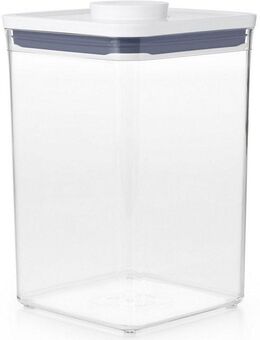 OXO Good Grips Vorratsdose, Kunststoff, Silikon, (1-tlg), GROSSES QUADRAT - MITTEL 4.2L
