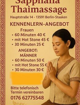 Thaimassage Sapphana in Staaken - Berlin Spandau