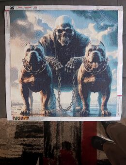 Fertiges Diamond Painting Bild - Duisburg