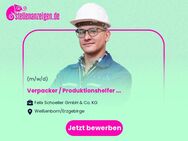 Verpacker / Produktionshelfer / Mitarbeiter Verpackung (m/w/d) - Weißenborn (Erzgebirge)