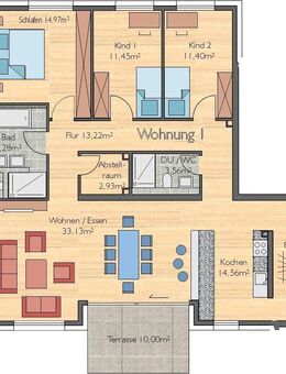 Stilvolle 4,5 Zimmer mit Traumbad und Garten - Herrenberg