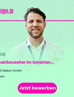 Produktionsleiter (m/w/d) im Schaltanlagenbau - Essen