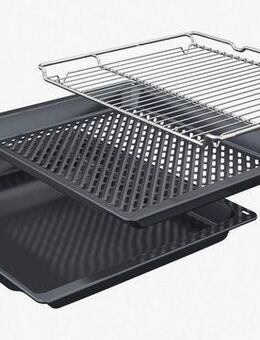 BOSCH Pyrolyse Backofen Serie 8 HBG7721B2, AirFry-Funktion