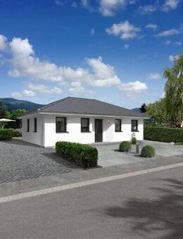 Der Bungalow mit der charmanten Form – mit Grundstück in 09627 Naundorf - inkl. Vollausstattung - Bobritzsch-Hilbersdorf