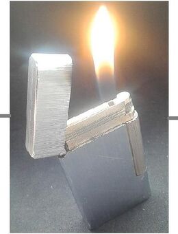 First Class - ZAIMA-Feuerzeug, Linie-D, Bi-Color - Wolgast