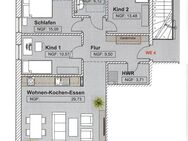 Obergeschoss-Wohnung als Neubau in Buweiler - Wadern