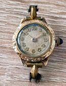 Gold 585 Armband Uhr in 75172