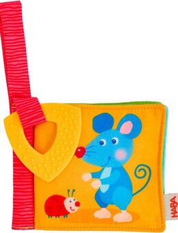 Haba Greifspielzeug Buggybuch Tierfreunde, mit Beißelement