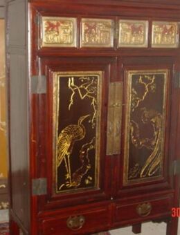 Antiker chinesischer Porzellanschrank - München Berg am Laim