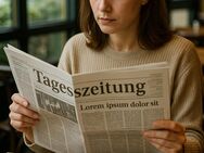 📢 Zuverlässige Leserin für Zeitungsdiktate gesucht! - Bottrop